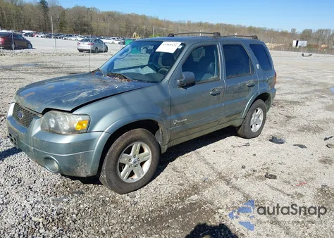 2006 Ford Escape Hybrid из США, поврежденный, VIN 1FMCU95H76KB80087
